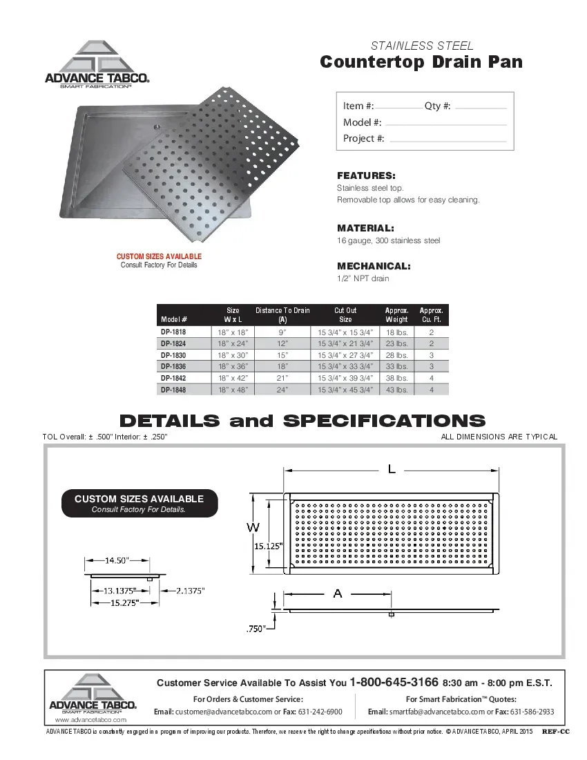 advance-tabco-dp-1842-drip-tray-trough-beverage-specsheet-260221bjf9vs.pdf