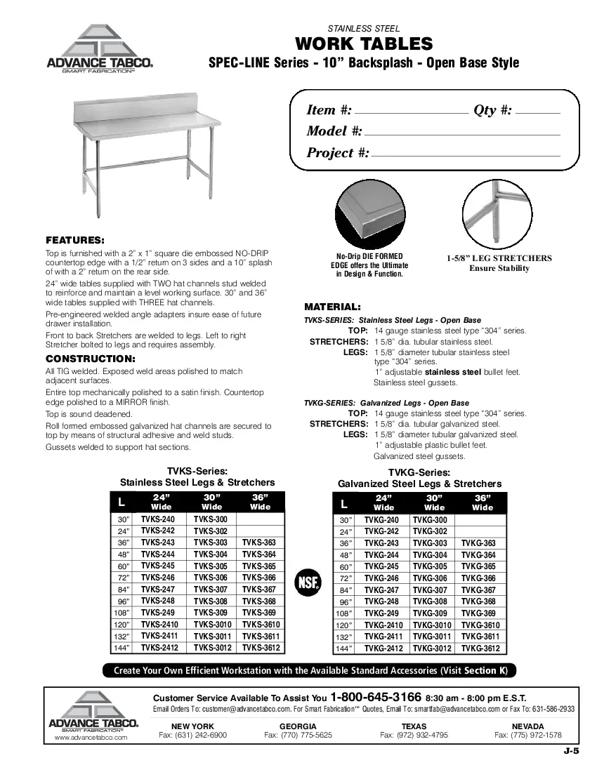 advance-tabco-tvkg-240-work-table-30-35-stainless-steel-top-specsheet-2602218s1s2c.pdf