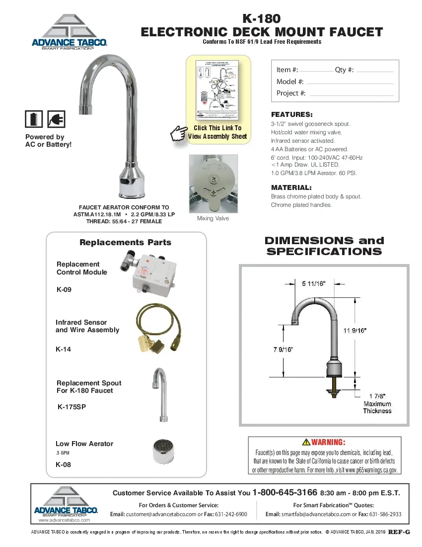 advance-tabco-k-180-faucet-electronic-specsheet-260221piw5ur.pdf