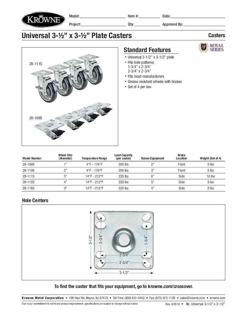 krowne-metal-28-111s-casters-specsheet-2602214kfwwz.pdf