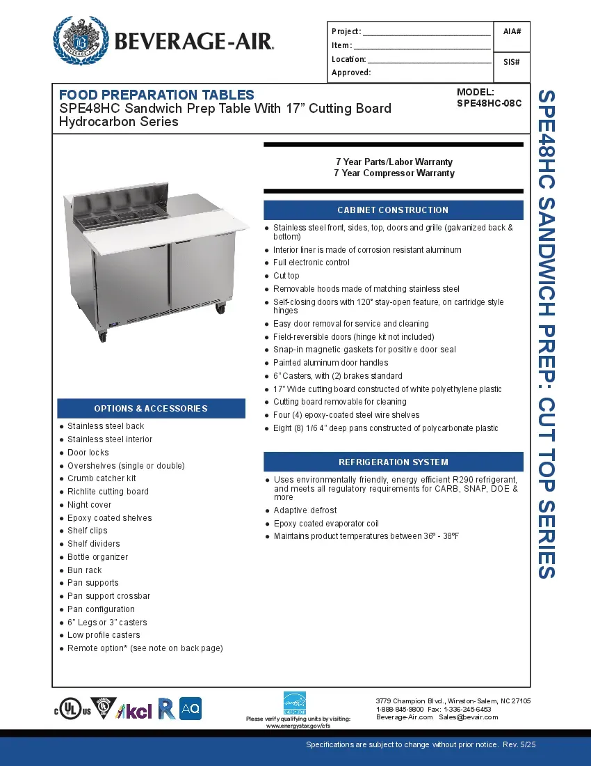 beverage-air-spe48hc-08c-refrigerated-counter-sandwich-salad-unit-specsheet-260221fflowh.pdf