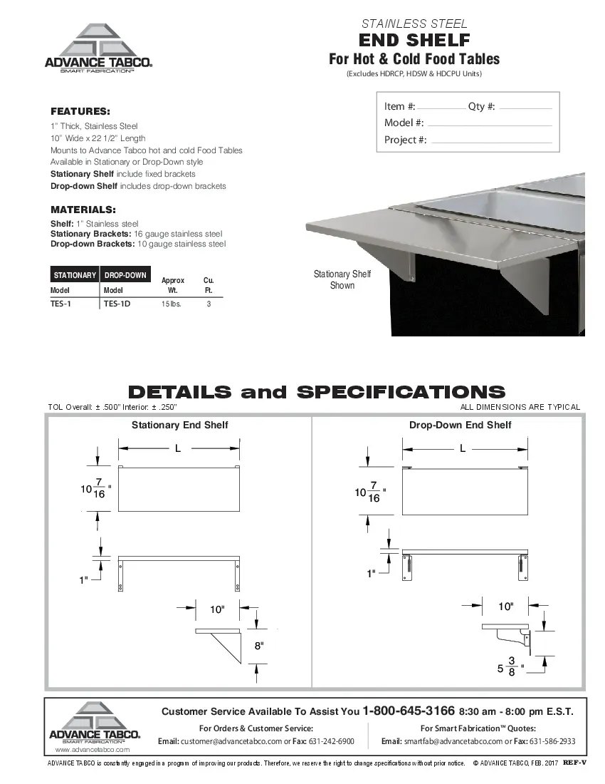 advance-tabco-tes-1-work-shelf-specsheet-260221rpo168.pdf