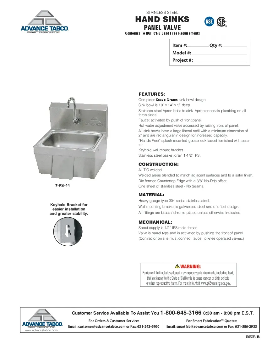 advance-tabco-7-ps-44-sink-hand-specsheet-260221jiud1a.pdf