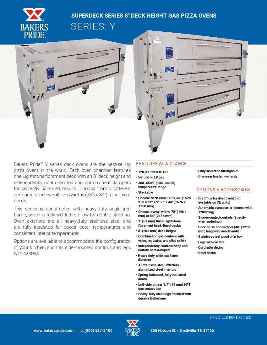 bakers-pride-y-802-gas-pizza-oven-84-w-stackable-specsheet-260716ljaexi.pdf