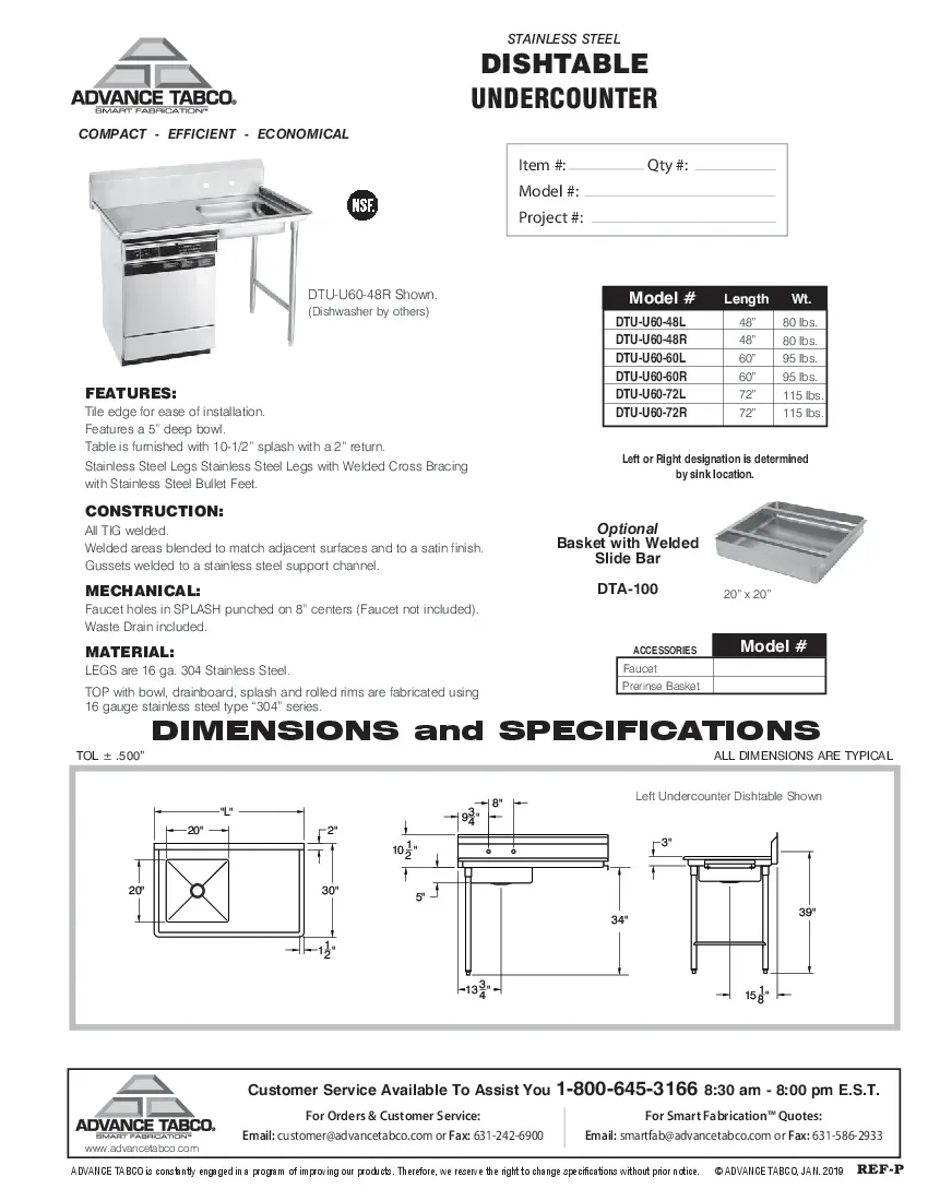 advance-tabco-dtu-u60-48l-dishtable-soiled-undercounter-specsheet-260221iap60i.pdf
