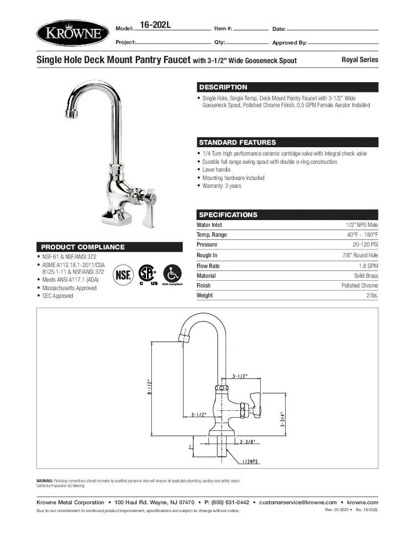 krowne-metal-16-202l-gooseneck-faucet-specsheet-2602210c76bb.pdf
