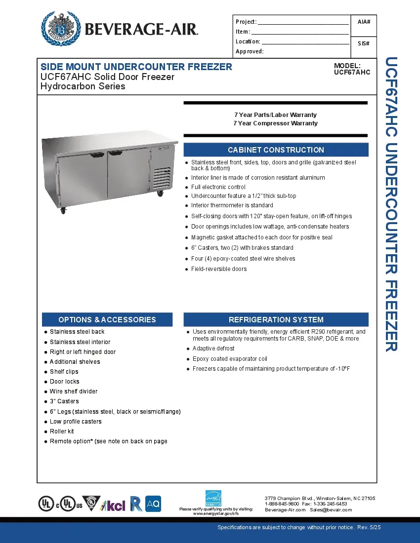 beverage-air-ucf67ahc-freezer-undercounter-reach-in-specsheet-260221wssfrm.pdf