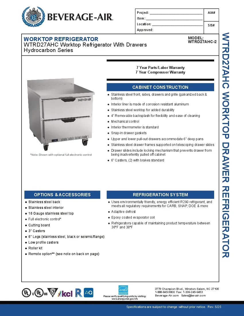 beverage-air-wtrd27ahc-2-refrigerated-counter-work-top-specsheet-260221v0r6my.pdf
