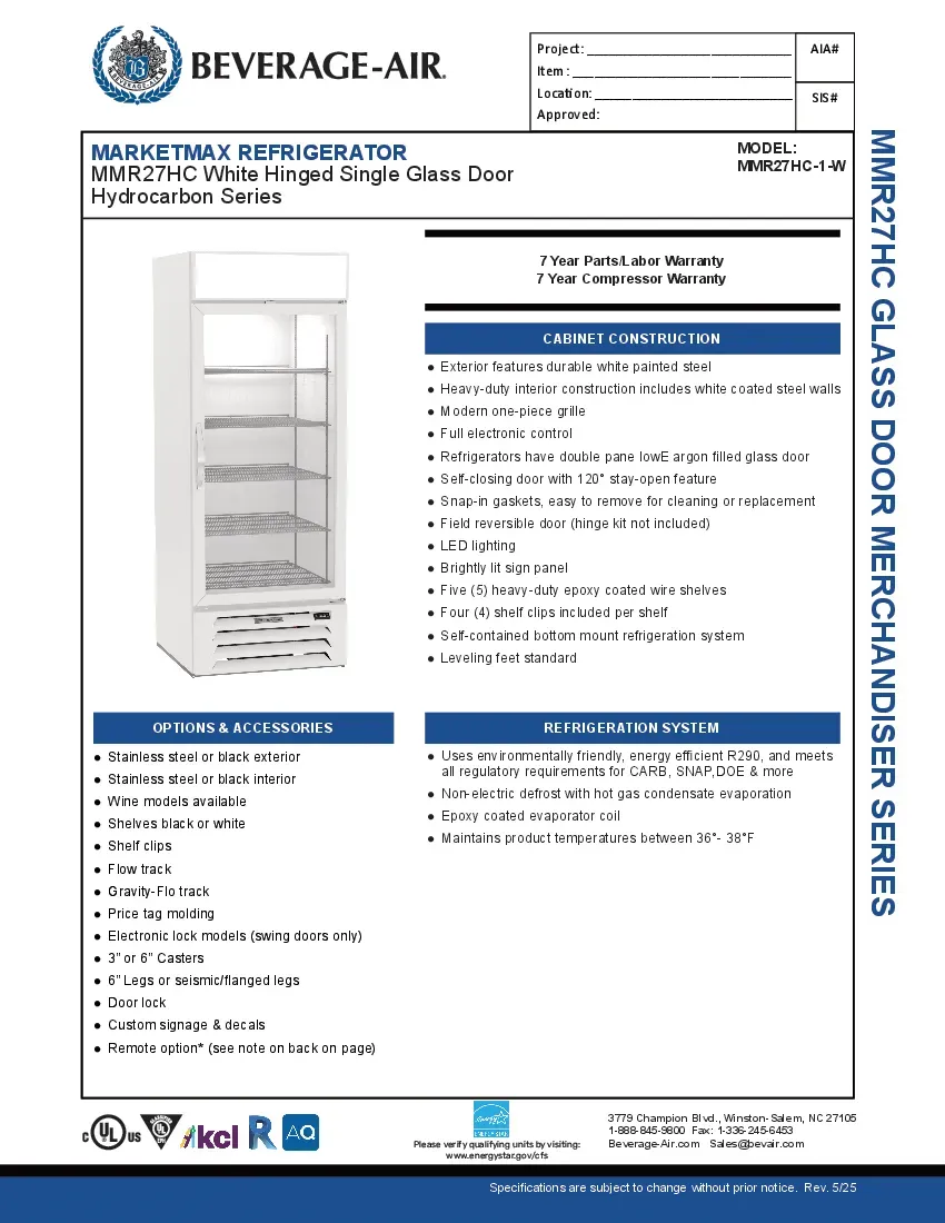 beverage-air-mmr27hc-1-w-refrigerator-merchandiser-specsheet-2602213eh47u.pdf