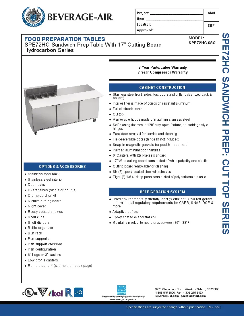 beverage-air-spe72hc-08c-refrigerated-counter-sandwich-salad-unit-specsheet-260221c700sd.pdf