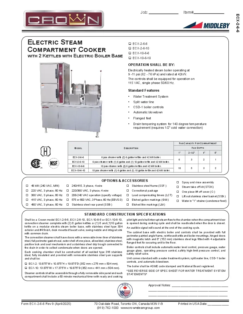 crown-steam-ecx-2-6-6-42kw-208v-3ph-electric-boiler-convection-steamer-spec-260226ijqr28.pdf