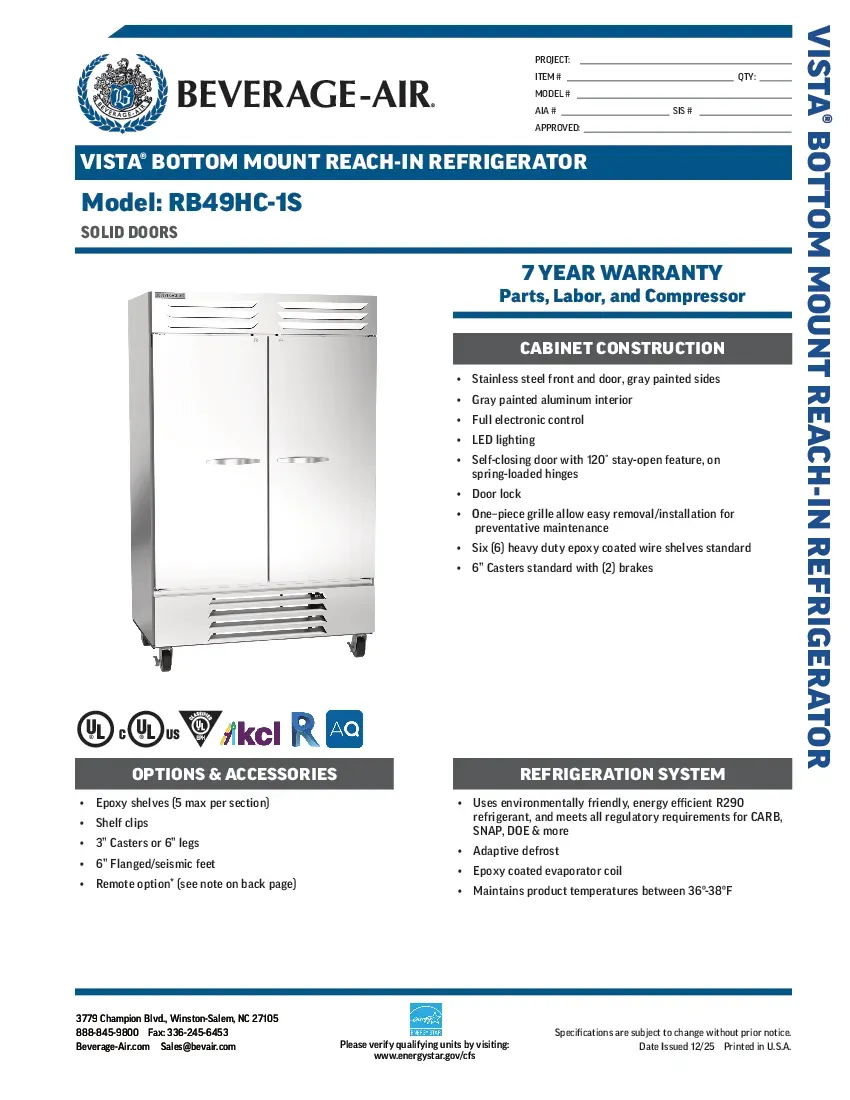 beverage-air-rb49hc-1s-refrigerator-reach-in-specsheet-26022194whxa.pdf
