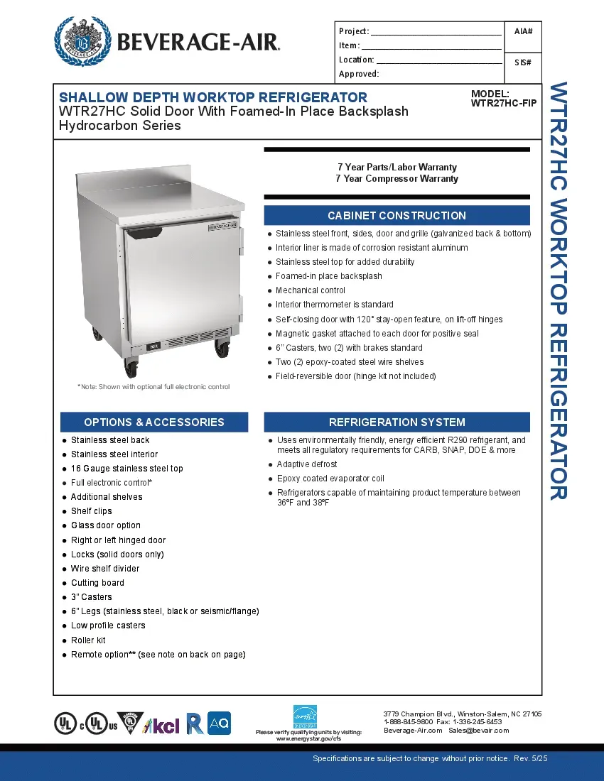beverage-air-wtr27hc-fip-refrigerated-counter-work-top-specsheet-260221lnxhcr.pdf