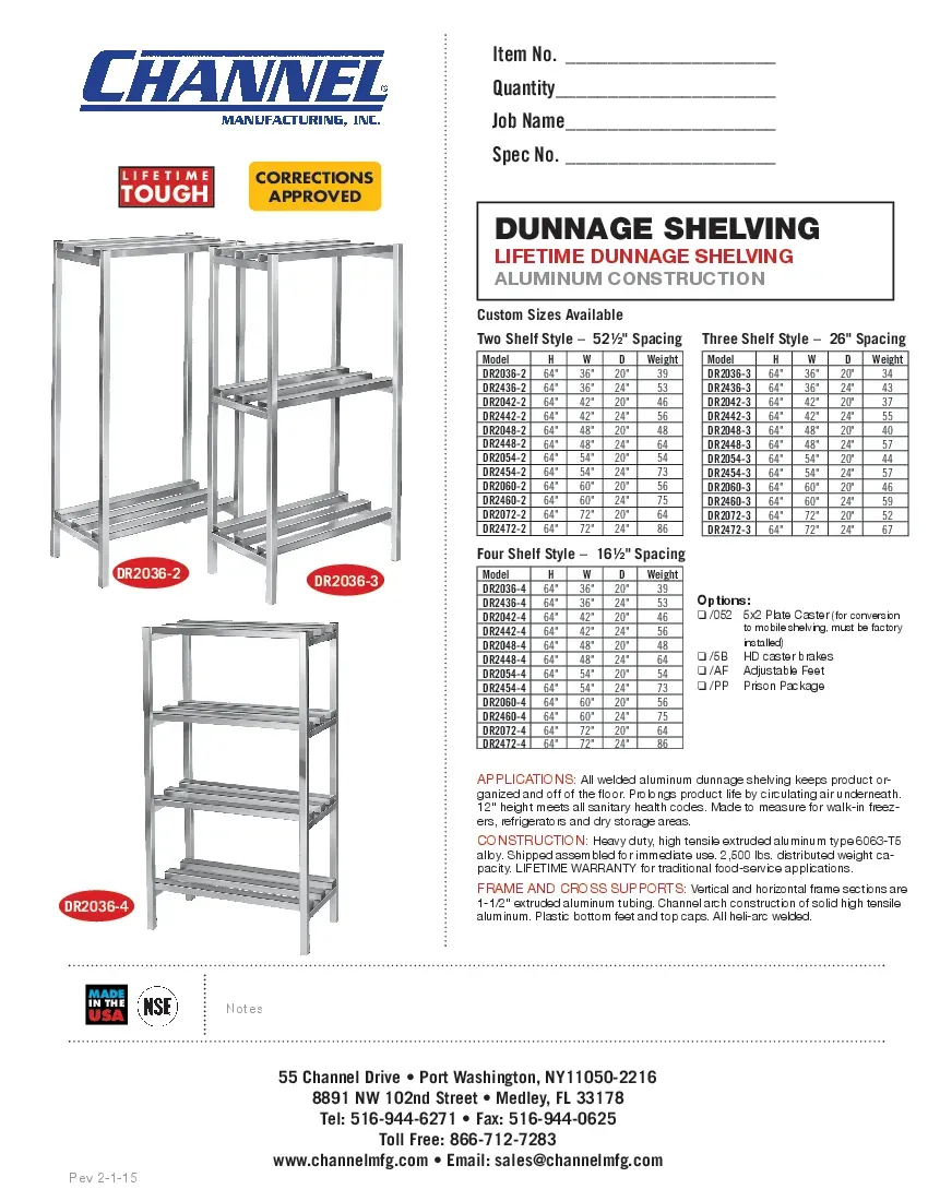 channel-manufacturing-dr2036-4-shelving-unit-channel-made-in-usa-specsheet-260923l40bkh.pdf