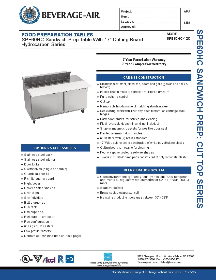beverage-air-spe60hc-12c-refrigerated-counter-sandwich-salad-unit-specsheet-260221gz7u7p.pdf