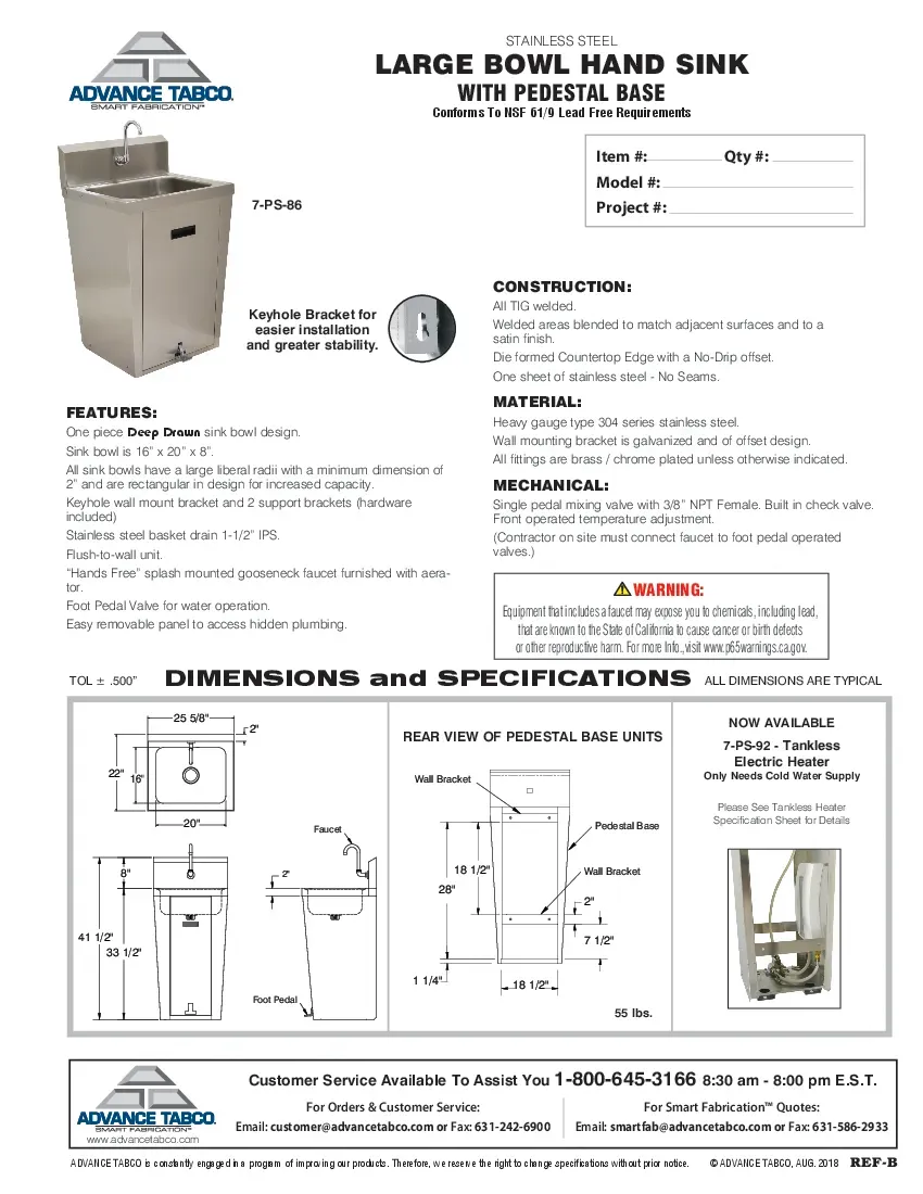 advance-tabco-7-ps-86-sink-hand-specsheet-26022199u08m.pdf