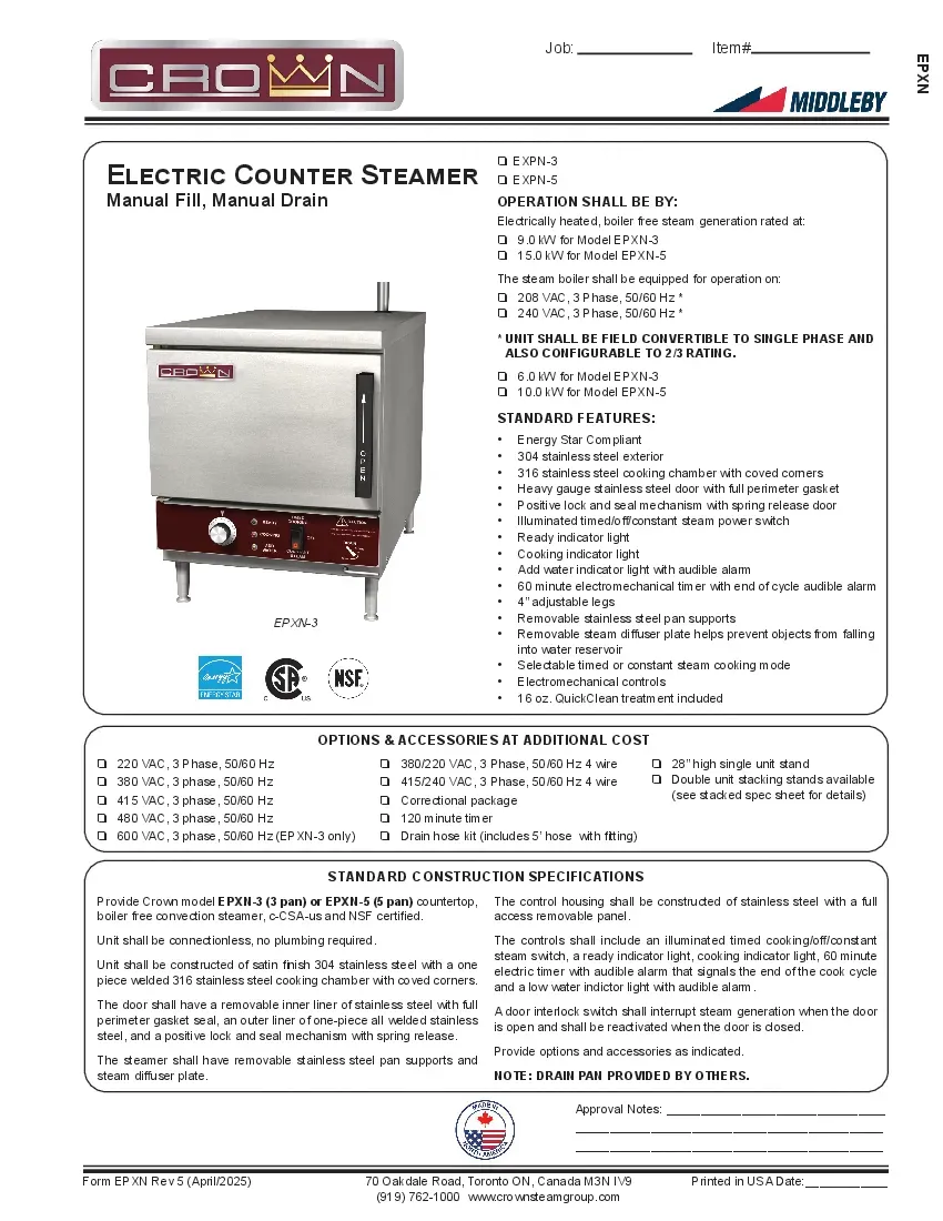 crown-steam-epxn-5-5-pan-electric-steamer-specsheet-260426xxygsv.pdf