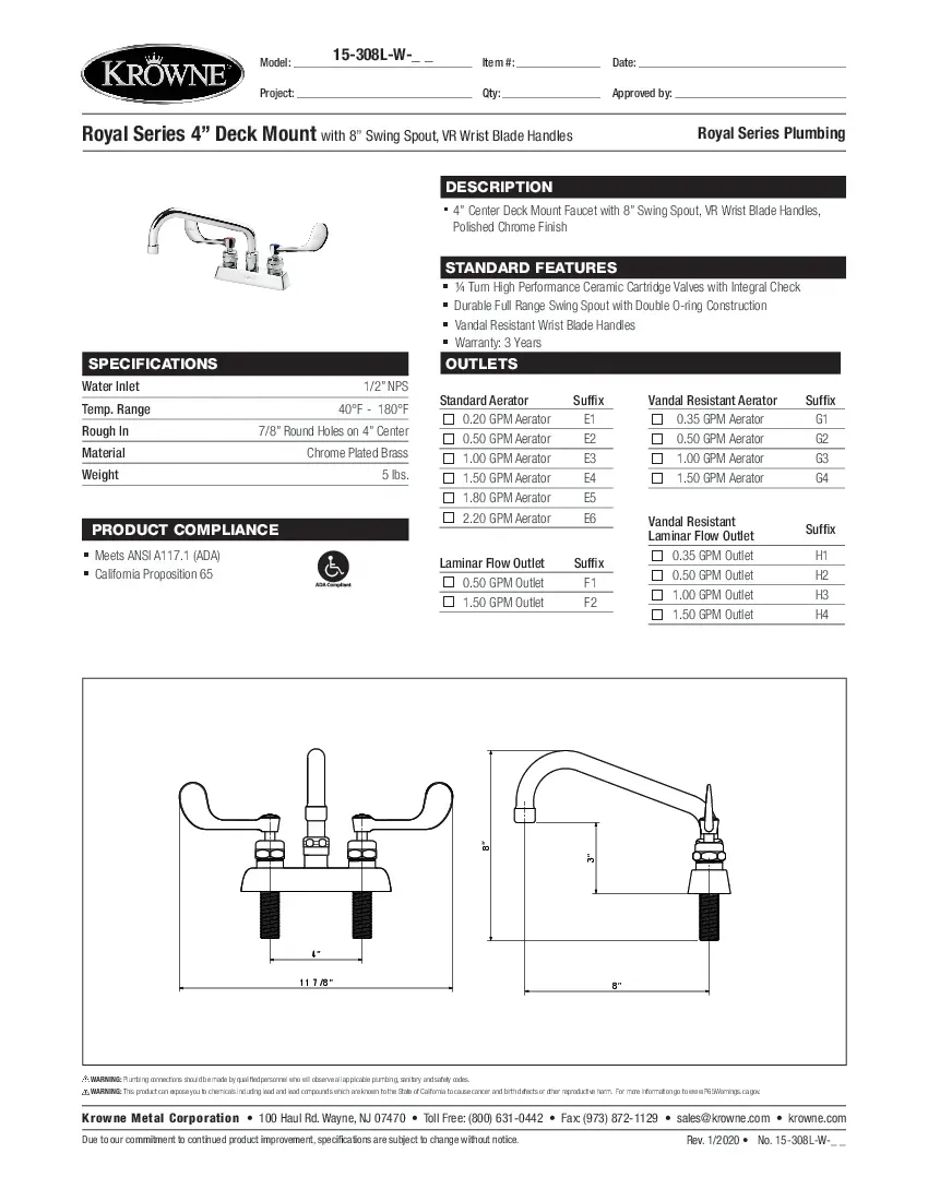 krowne-metal-15-308l-w-e4-standard-faucet-specsheet-2602210m0npw.pdf