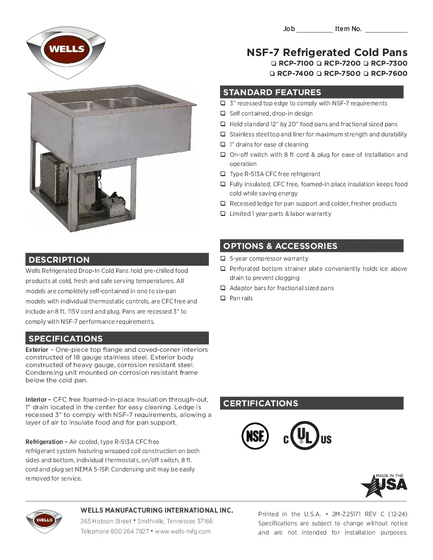 wells-rcp-7600-cold-food-well-unit-drop-in-refrigerated-specsheet-260506632rpm.pdf