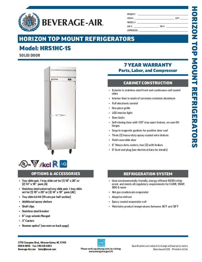 beverage-air-hrs1hc-1s-refrigerator-reach-in-specsheet-260221xc2sz7.pdf