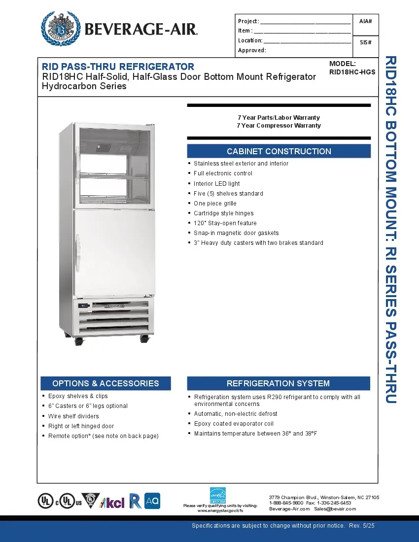 beverage-air-rid18hc-hgs-refrigerator-pass-thru-specsheet-260221s5en36.pdf