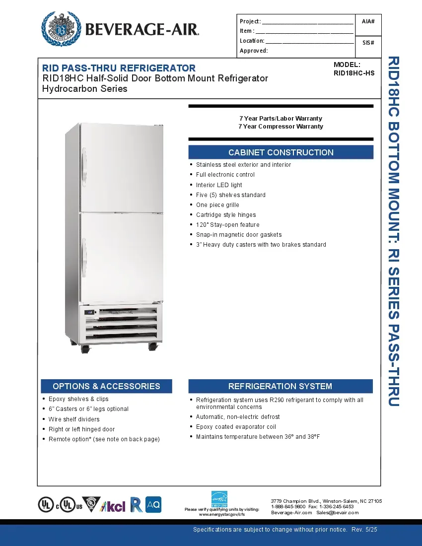 beverage-air-rid18hc-hs-refrigerator-pass-thru-specsheet-2602218am2vu.pdf