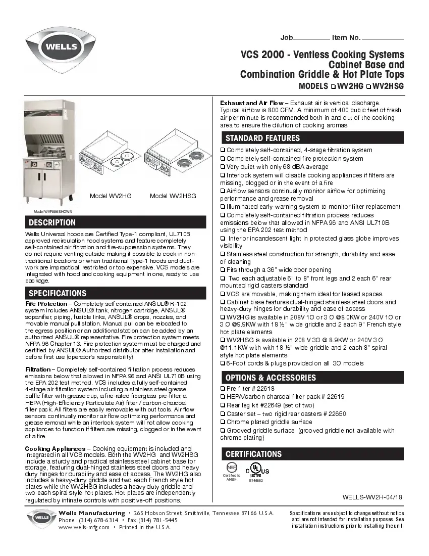 wells-wv-2hg-range-ventless-electric-specsheet-260426p6fvsf.pdf