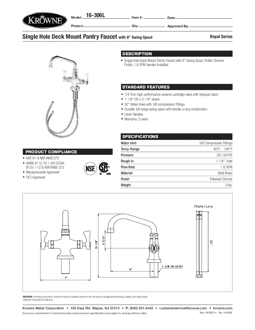krowne-metal-16-306l-standard-faucet-specsheet-260221dnl5u6.pdf