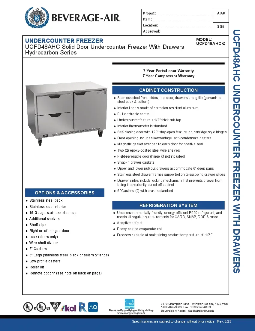 beverage-air-ucfd48ahc-2-freezer-undercounter-reach-in-specsheet-260221a2mo2d.pdf