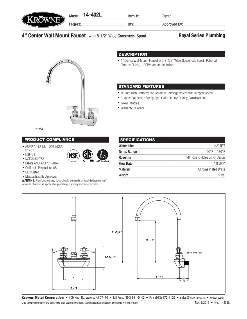 krowne-metal-14-402l-gooseneck-faucet-specsheet-260221zbtbwo.pdf