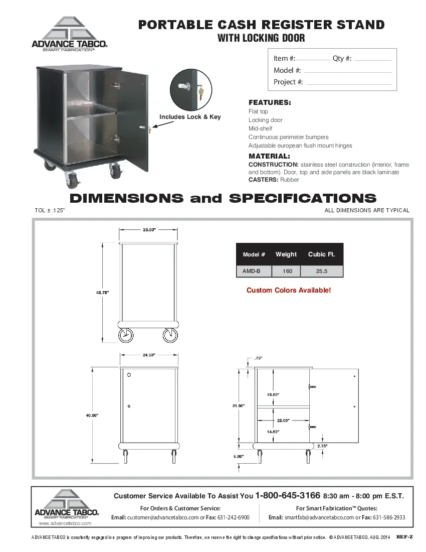 advance-tabco-amd-2b-cash-register-stand-1-shelf-black-laminate-specsheet-260707n4bbfd.pdf