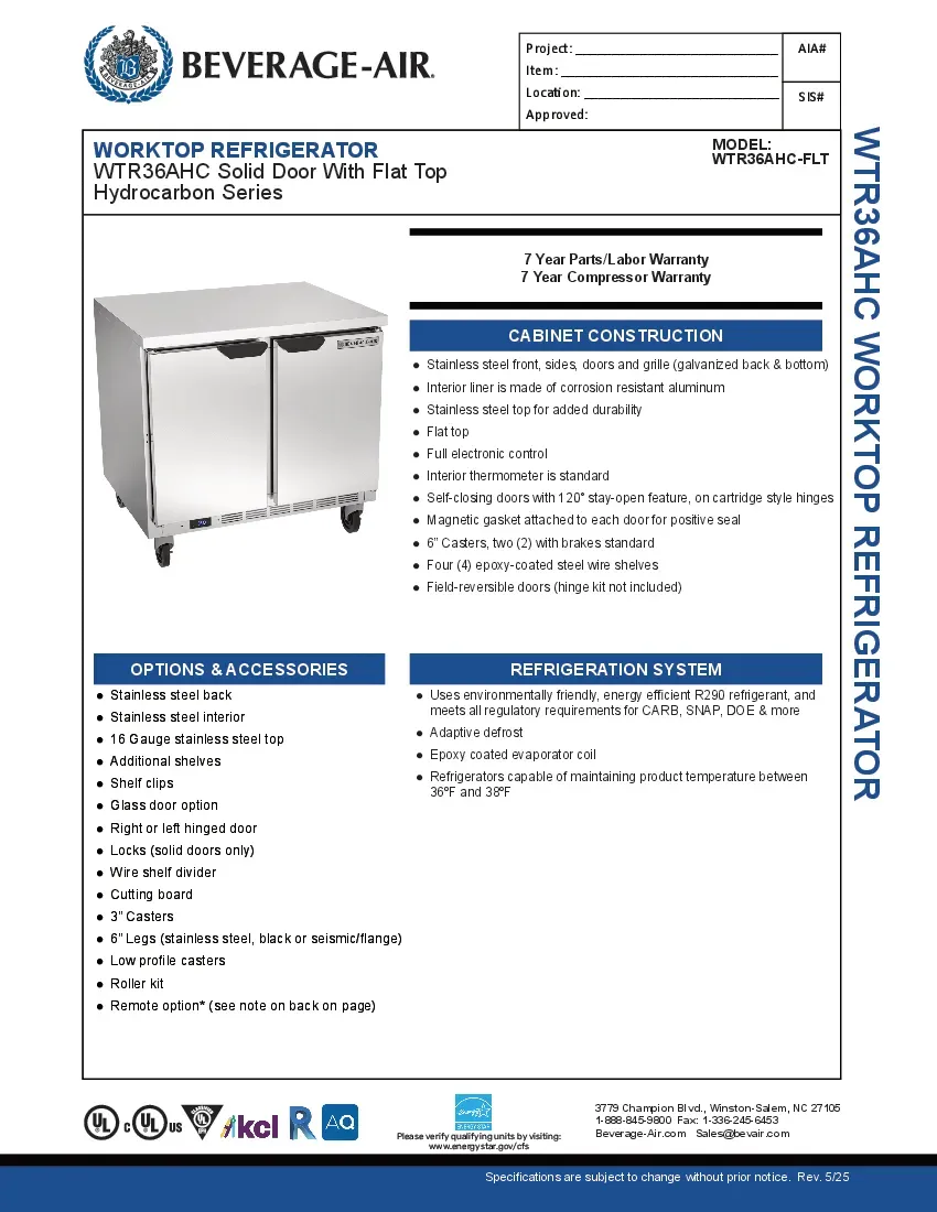 beverage-air-wtr36ahc-flt-refrigerated-counter-work-top-specsheet-260221ah3ewe.pdf