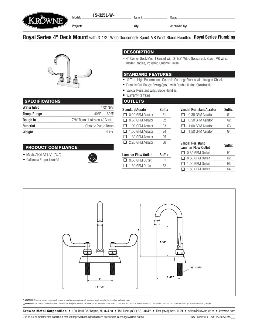 krowne-metal-15-325l-w-e2-gooseneck-faucet-specsheet-2602217osmsb.pdf