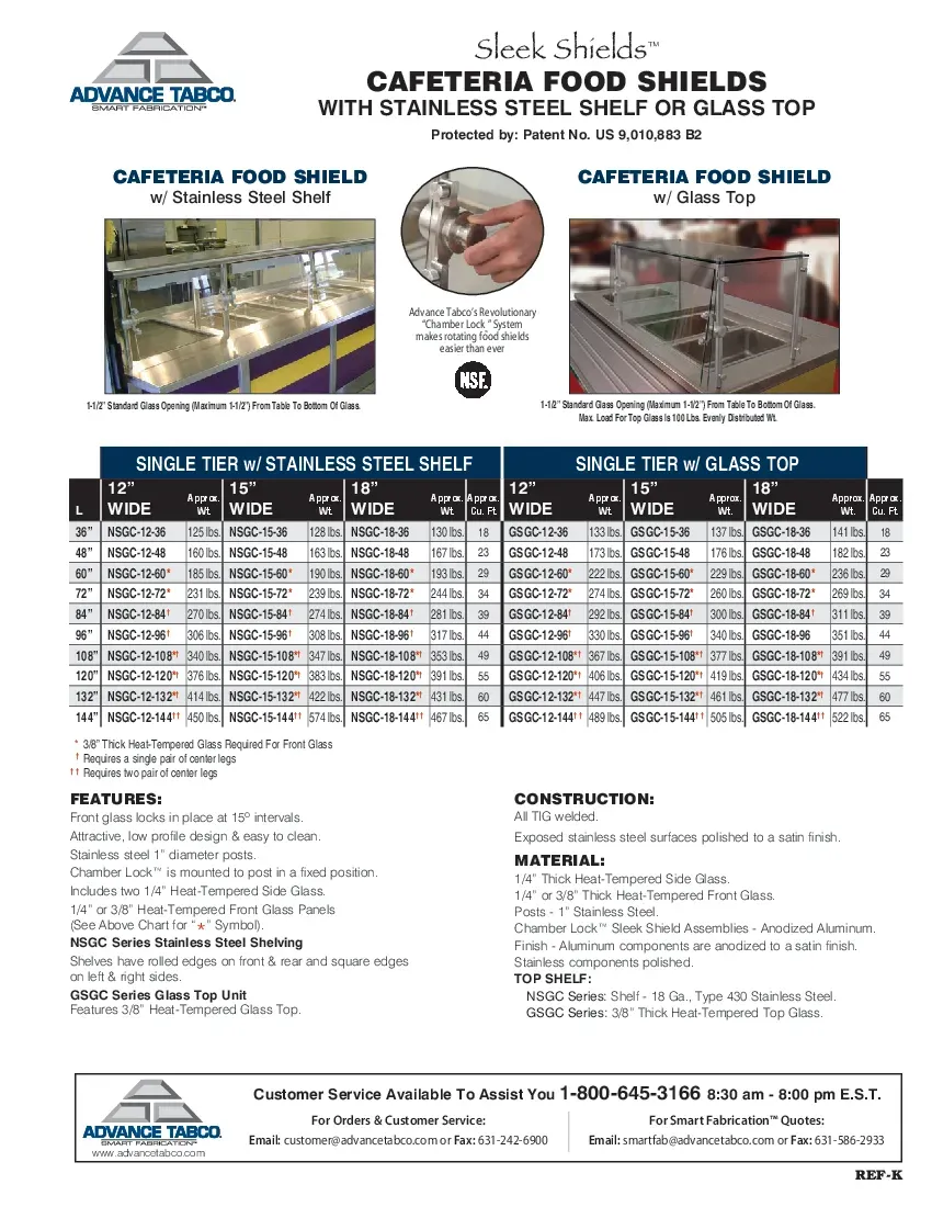 advance-tabco-gsgc-12-48-sneeze-guard-stationary-specsheet-2602211avy0e.pdf