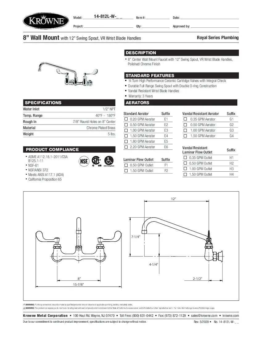 krowne-metal-14-812l-w-e4-standard-faucet-specsheet-260221eyd75x.pdf