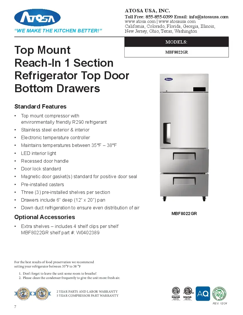atosa-usa-mbf8022gr-top-mount-reach-in-refrigerators-specsheet-2602211fjsxy.pdf