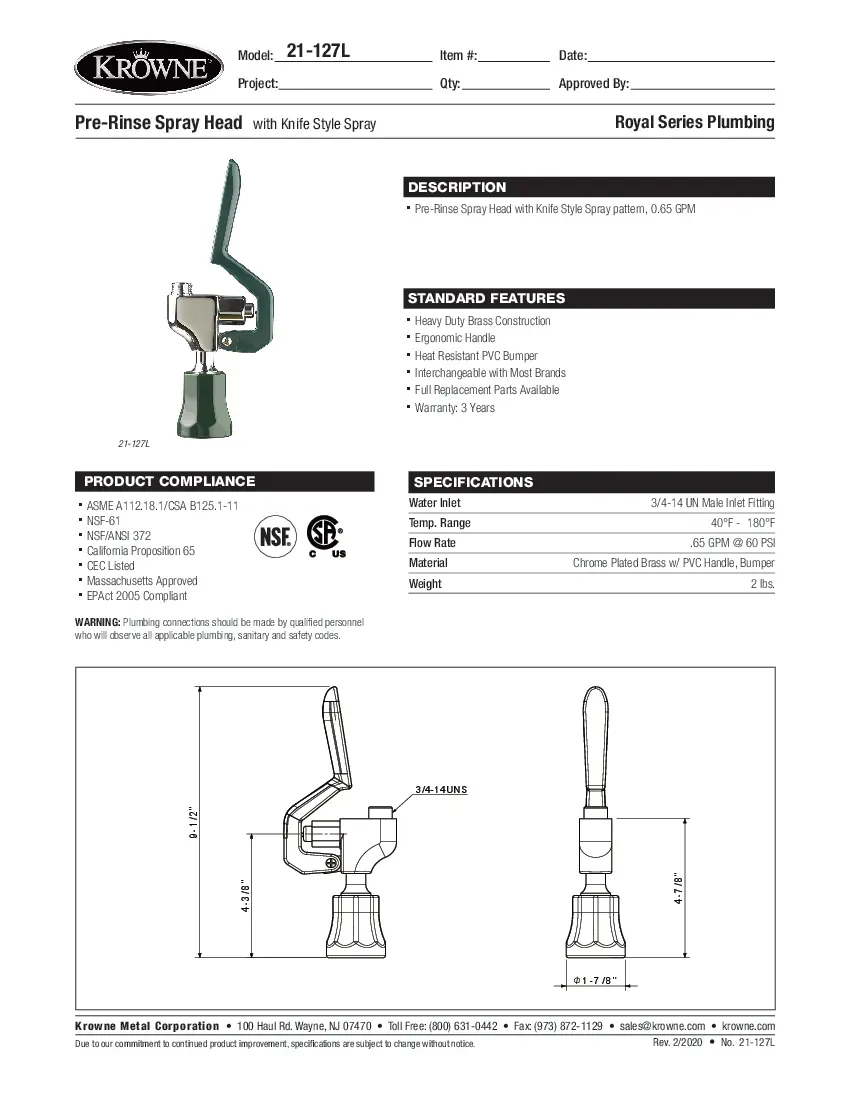 krowne-metal-21-127l-plumbing-parts-accessories-specsheet-26022164qyhe.pdf