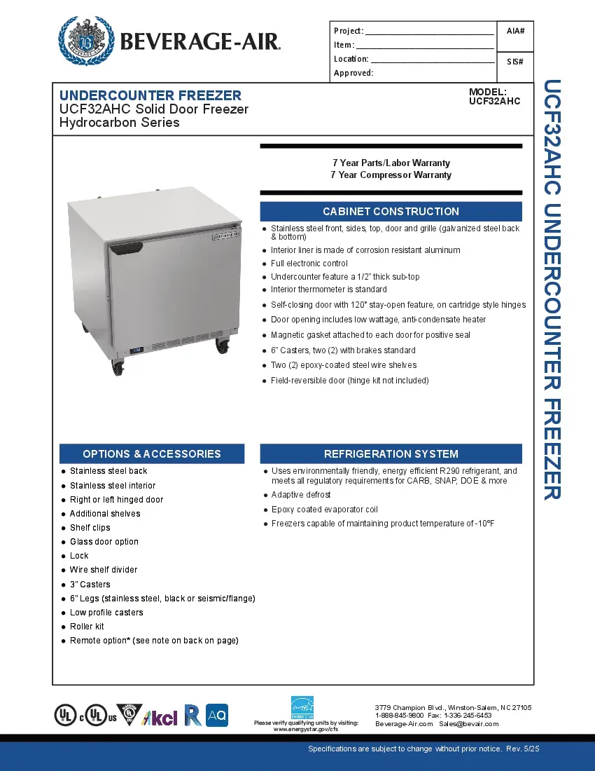 beverage-air-ucf32ahc-freezer-undercounter-reach-in-specsheet-2602217nwaty.pdf