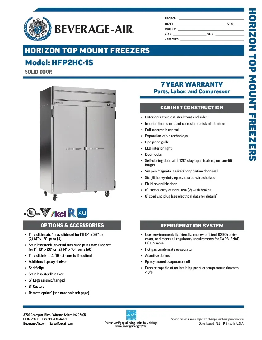 beverage-air-hfp2hc-1s-freezer-reach-in-specsheet-2602216jwgqp.pdf