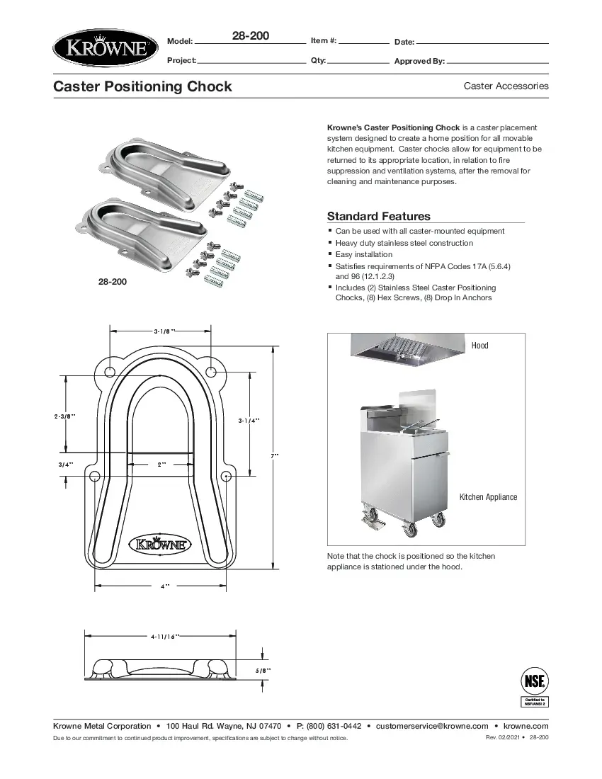 krowne-metal-28-200-casters-specsheet-2602219x0l4m.pdf