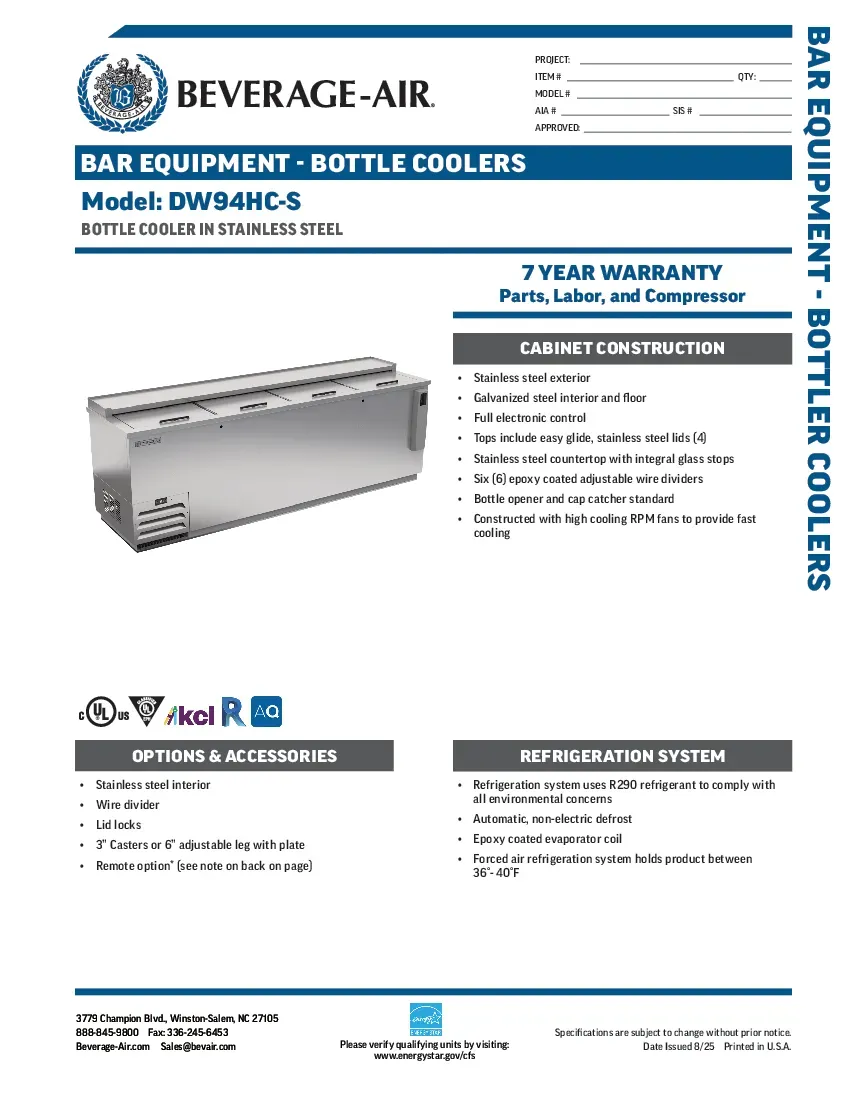 beverage-air-dw94hc-s-bottle-cooler-95-w-26-5-8-d-specsheet-260707ercgzw.pdf