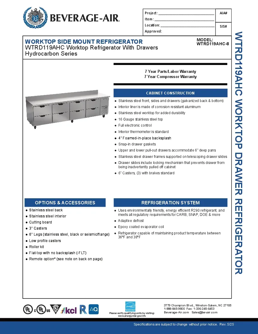 beverage-air-wtrd119ahc-8-refrigerated-counter-work-top-specsheet-260221js2sa5.pdf