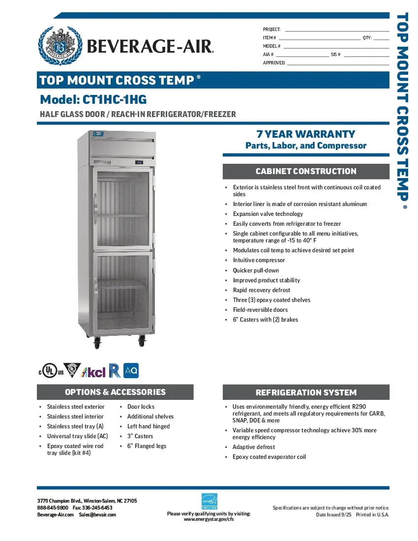 beverage-air-ct1hc-1hg-refrigerator-freezer-convertible-specsheet-260221vgf8g7.pdf