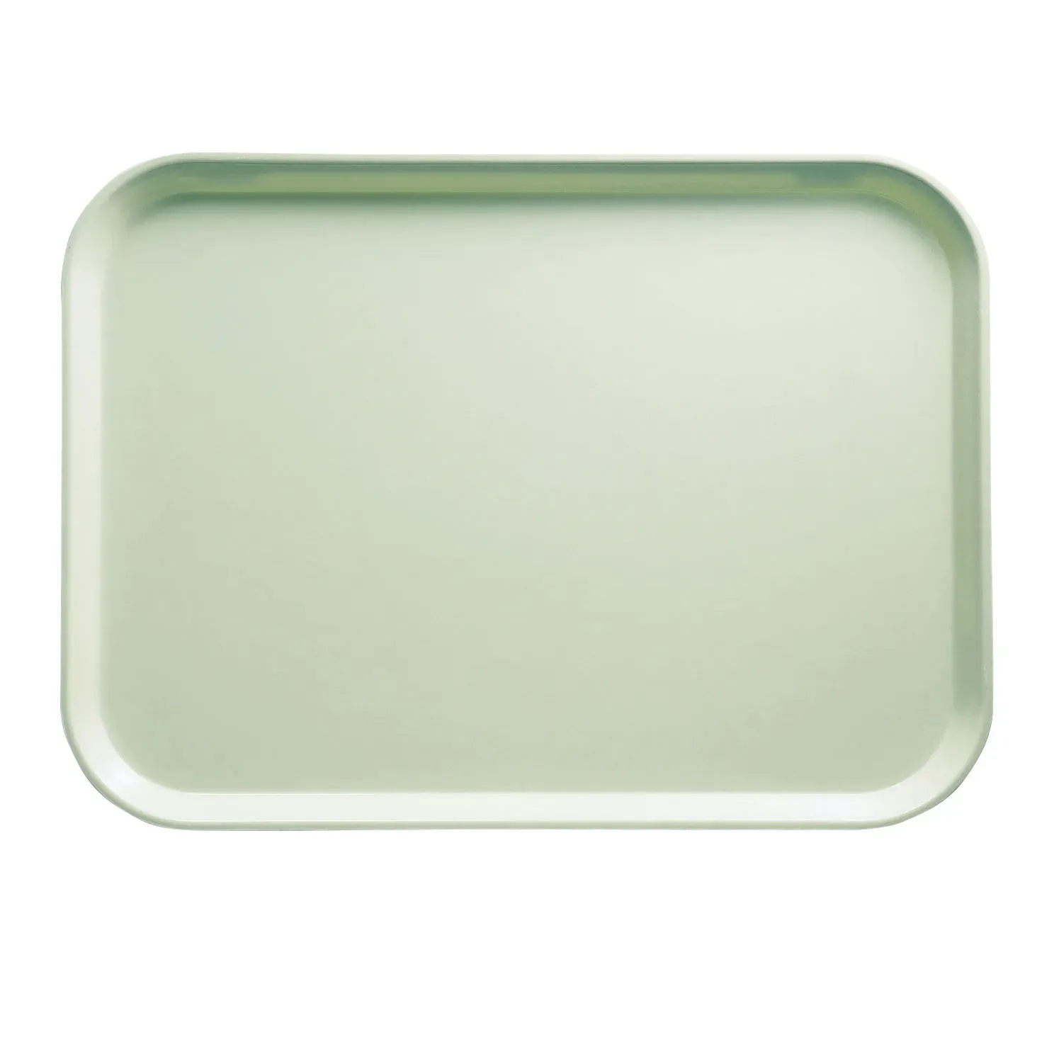 Cambro 16225429, Cafeteria Tray, Fiberglass, Lime, Rectangular