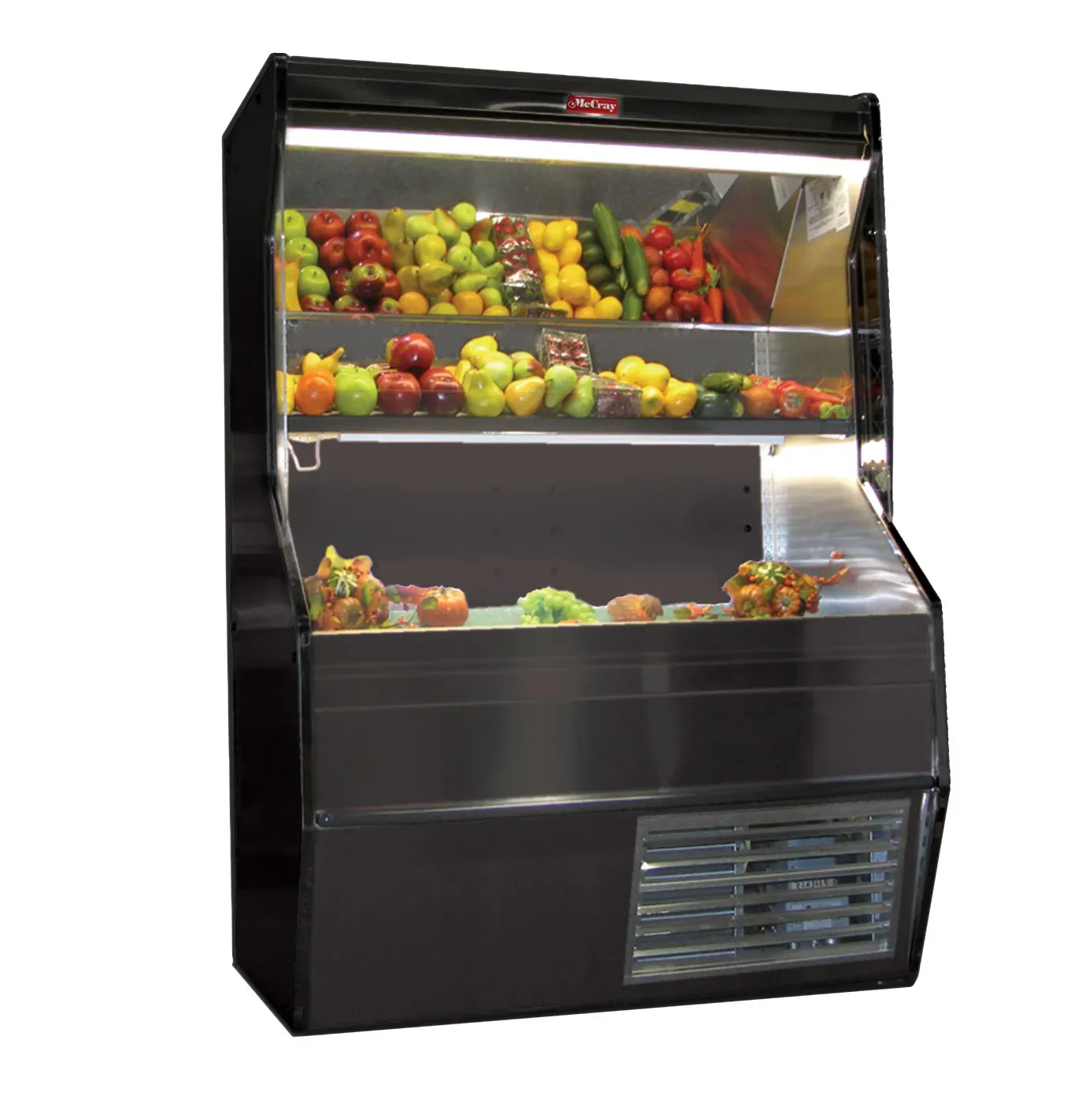 Howard-McCray R-P32E-4S-B-LED, Display Case, Produce, 115V, 1 Shelf, Black