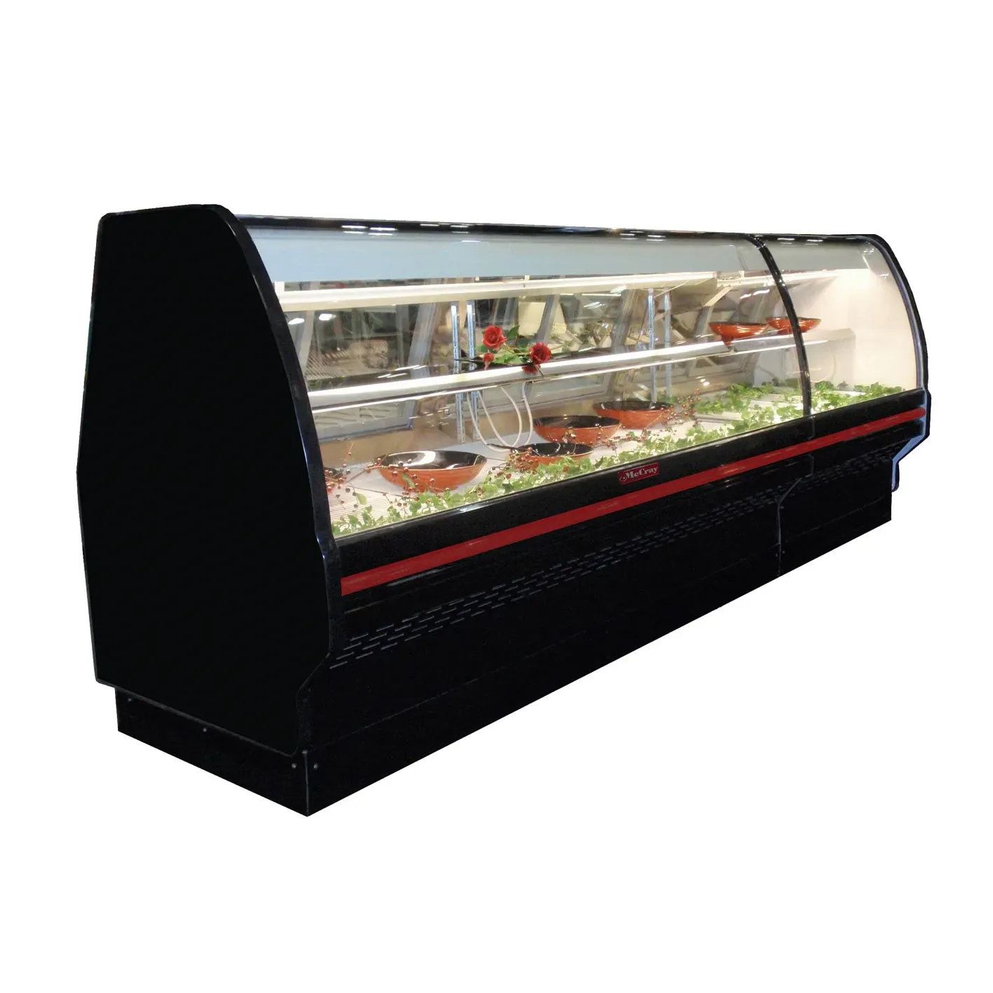 Howard-McCray SC-CDS40E-8C-BE-LED, Display Case, Refrigerated Deli, 115V, 1 Shelf, Black