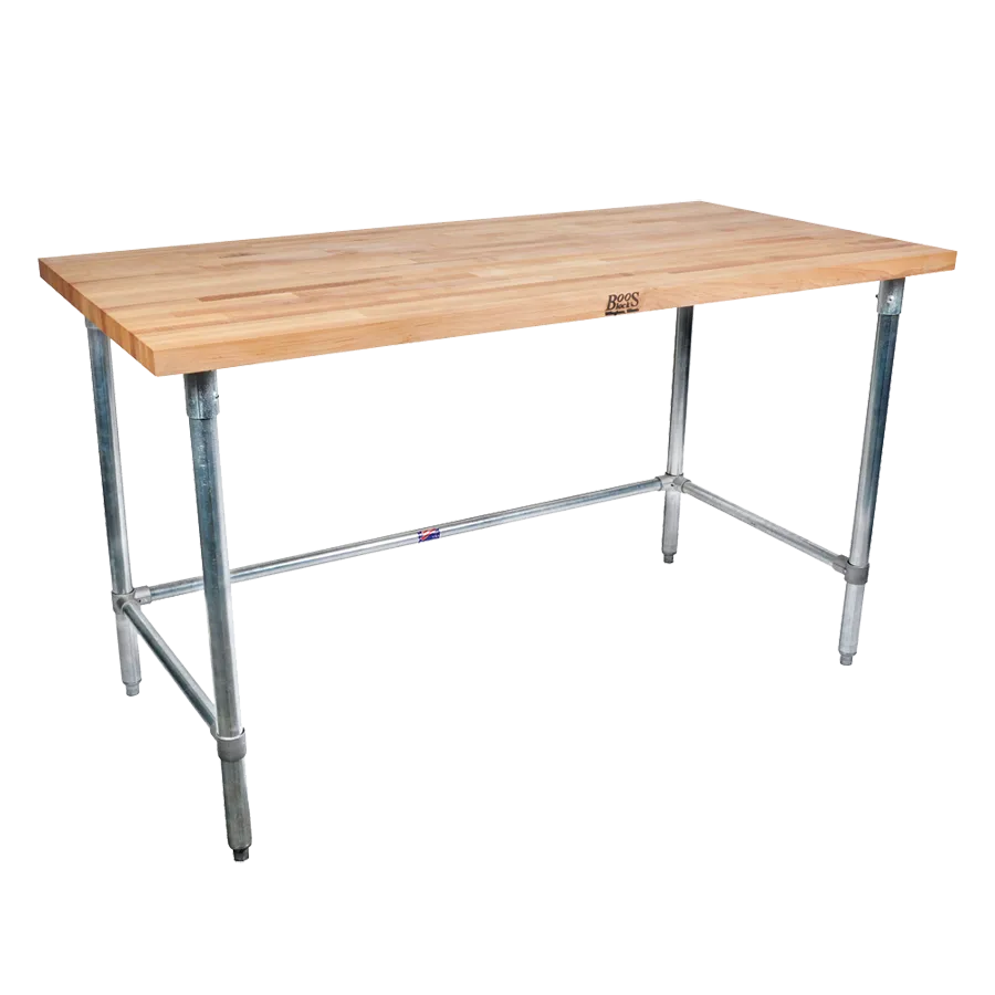 John Boos TNB01, Work Table, Wood Top, 36" W