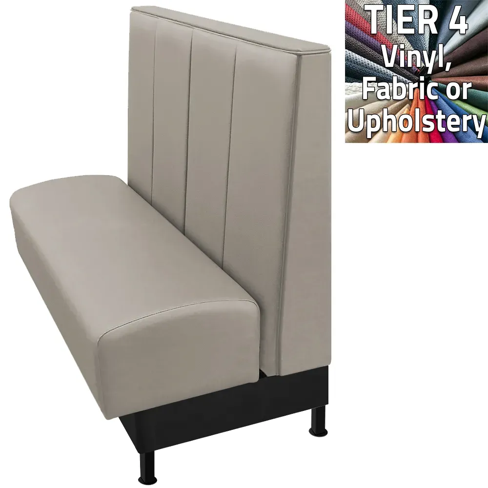 Oak Street AGCY-2442-SGL-T4, Seating, Booth, Single, 24" L