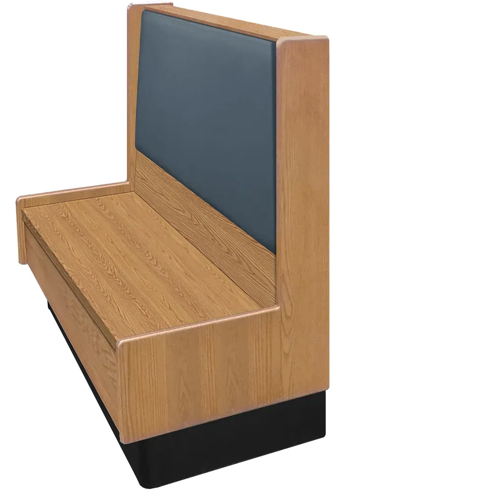 Oak Street ARST-9642-SGL-WSUB-BR, Seating, Booth, Single, 96" L