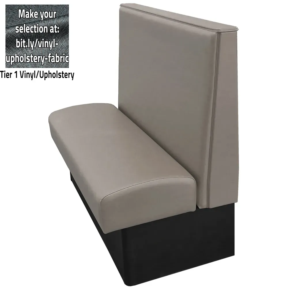 Oak Street CR-7242-SGL-T1, Booth, 72" L, Upholstered